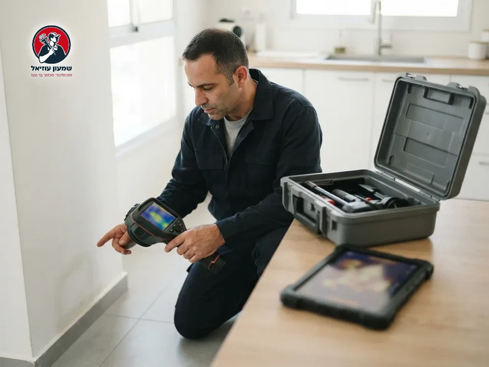 איתור נזילות ורטיבות ללא הרס